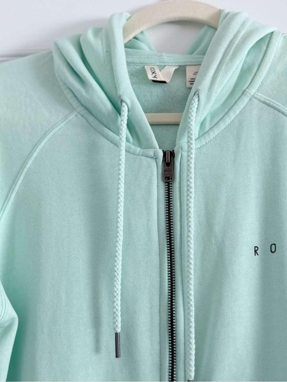Roxy Easy Evening B Zip Hoodie -Brook Green - Picture 10 of 13